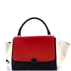 Celine Tricolor Trapeze Bag Leather #175468C59B
